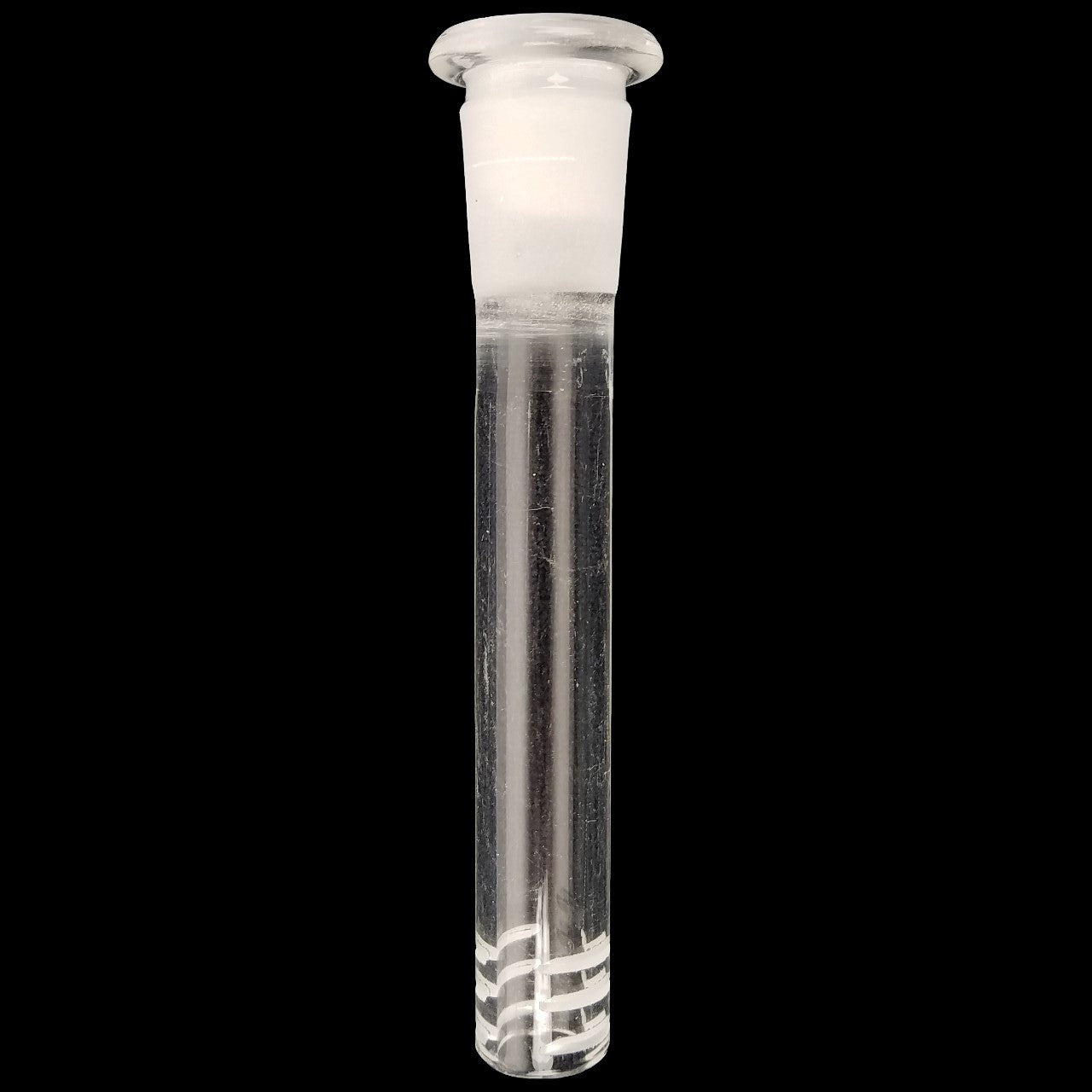 1.5"- 4.5" 18M to 14F GOG Frosted Glass Joint Down Stem