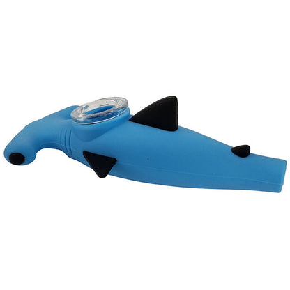 5" Silicone Shark Spoon Hand Pipe