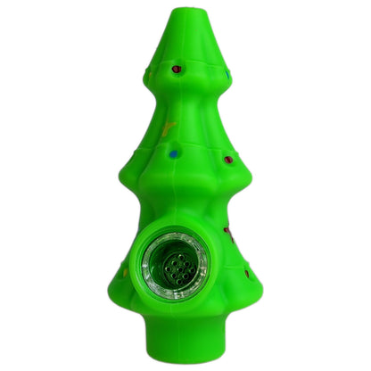 Silicone Xmas Tree Hand Pipe