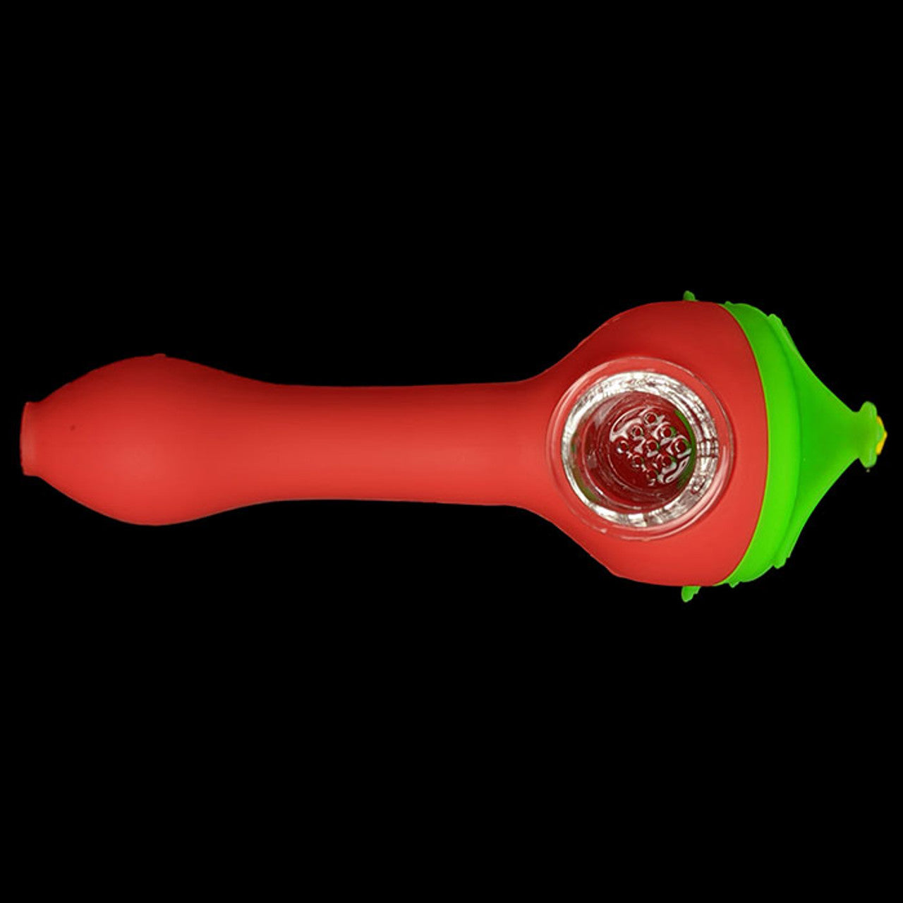 Silicone Xmas Tree Spoon Hand Pipe