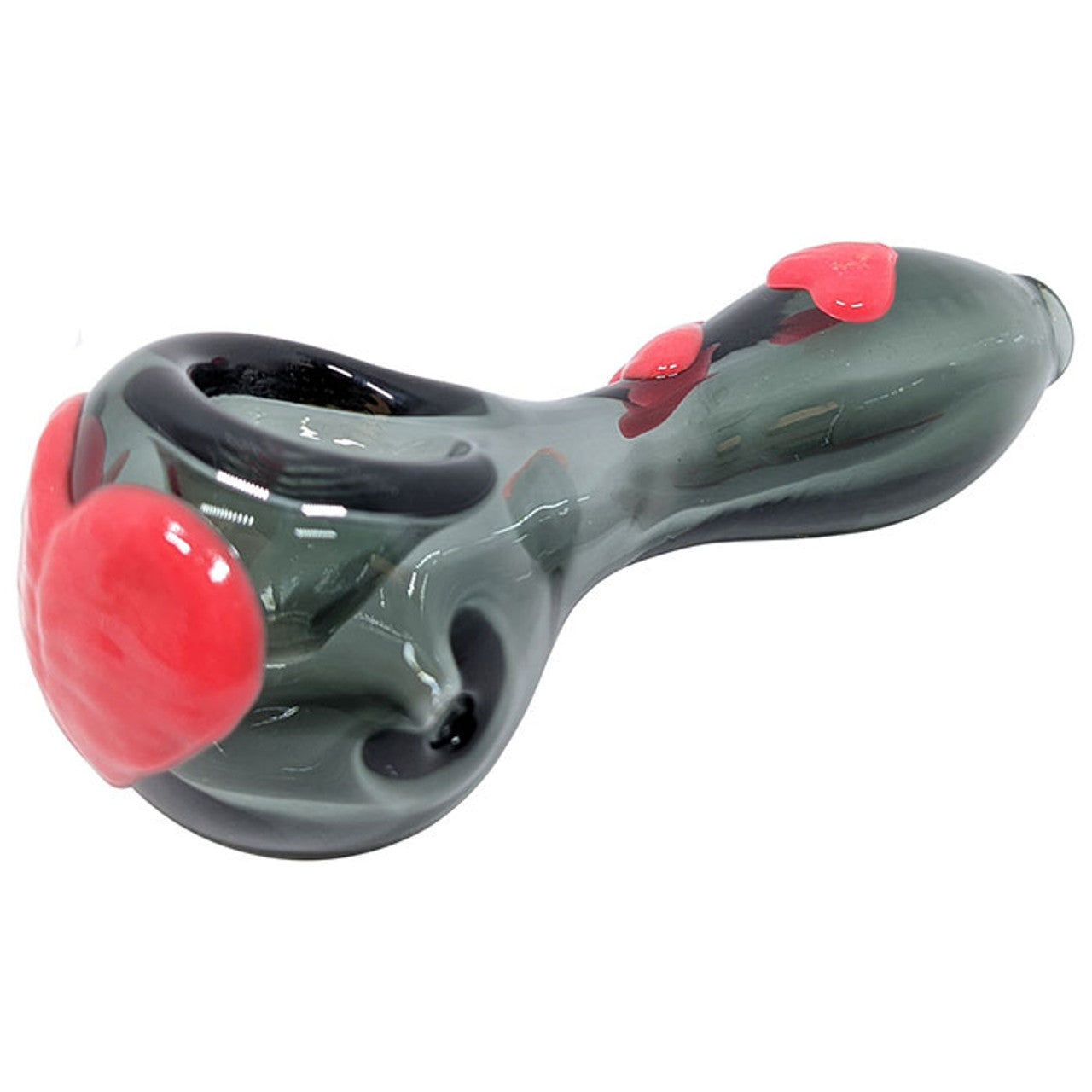 4" Hearts Spoon Hand Pipe