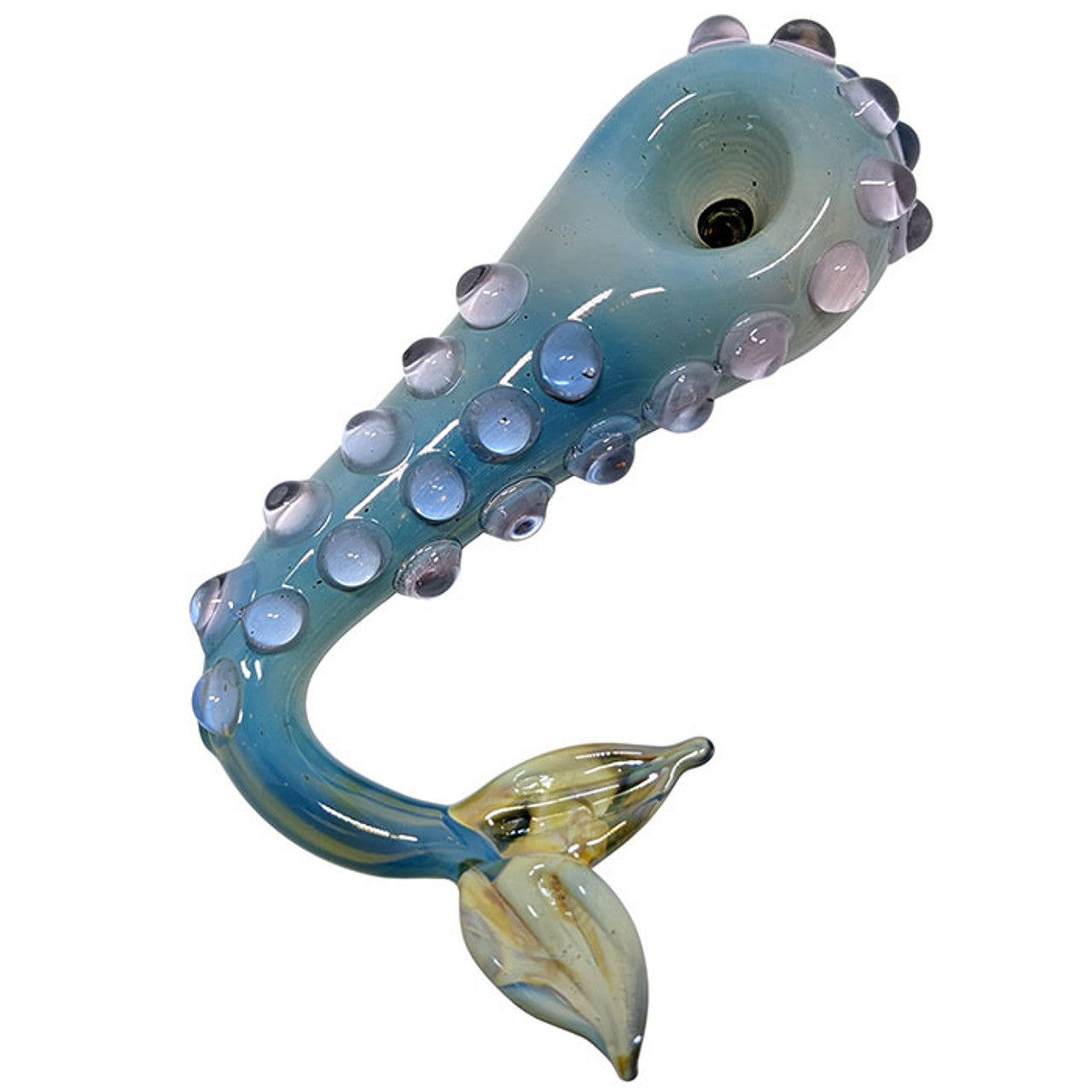 4" Assorted Color Mermaid Tail Hand Pipe