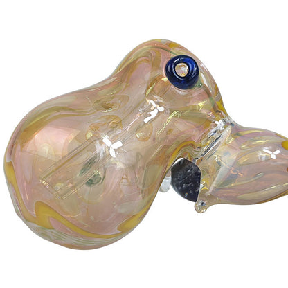 6" High Grade Dicro Handle Hammer Bubbler Hand Pipe