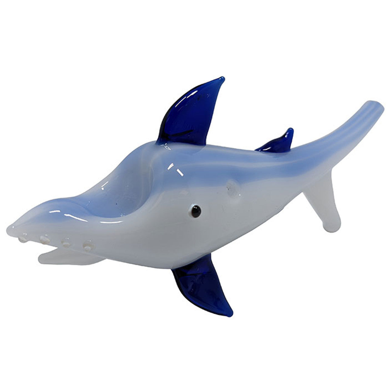 5.5" Its a Shark Novelty Hand Pipe