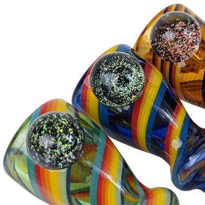 4" Ring Reversal Dicro Chillum Hand Pipe