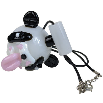 3" Silly Panda Necklace Hand Pipe