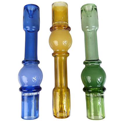 4" Honeycomb Assorted Color Chillum Hand Pipe