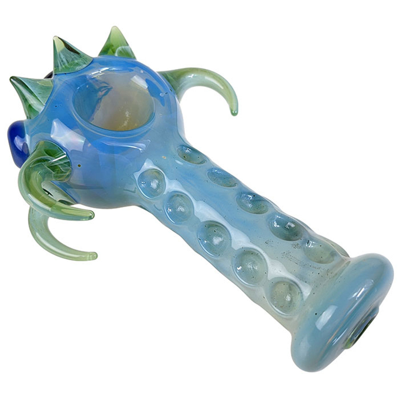 5" US Color Fumed Spikey Spoon Hand Pipe