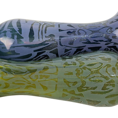 4.3" Hologram Fumed Spoon Hand Pipe