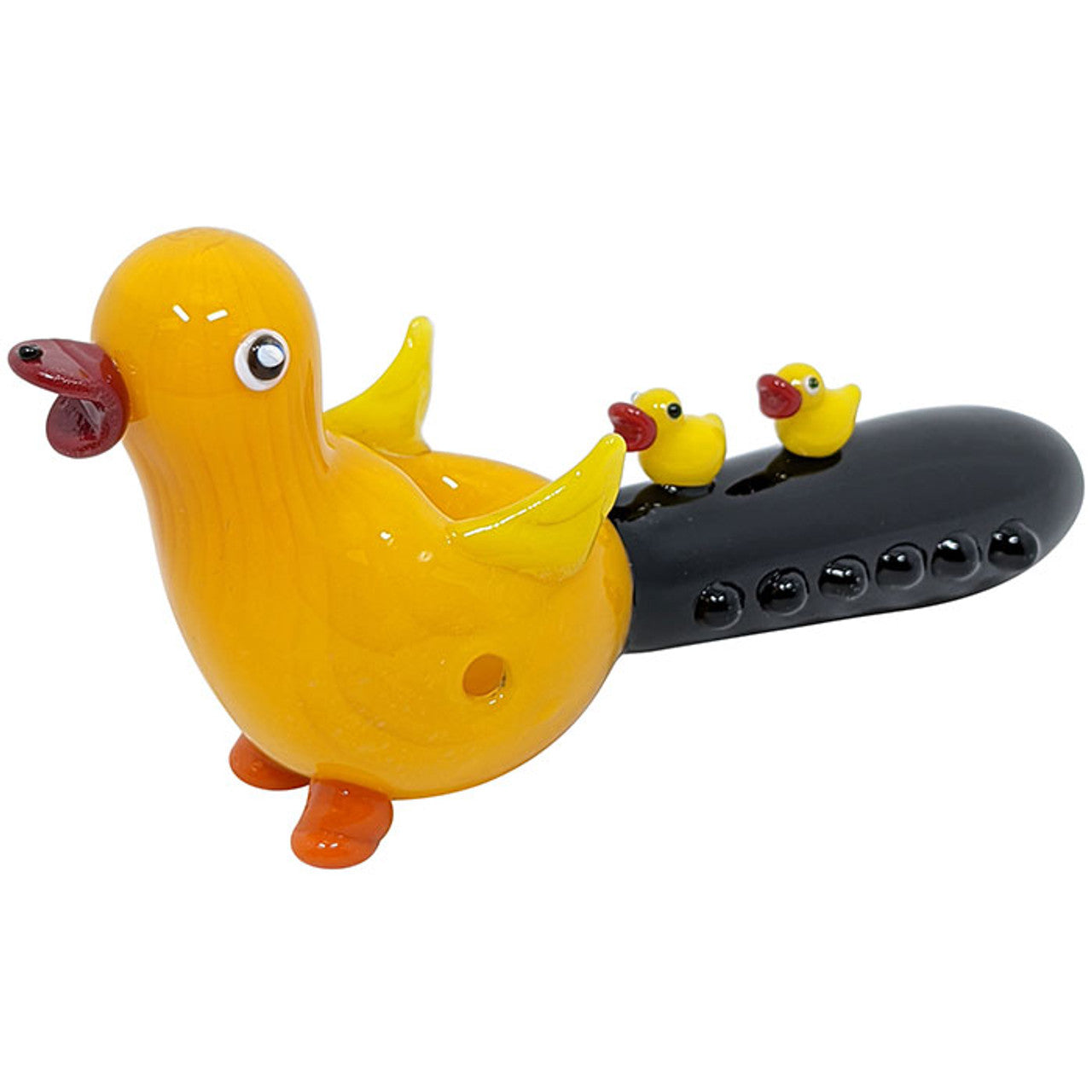 5" What The Duck Spoon Hand Pipe