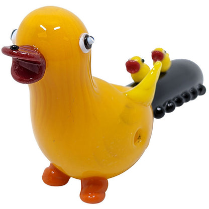 5" What The Duck Spoon Hand Pipe