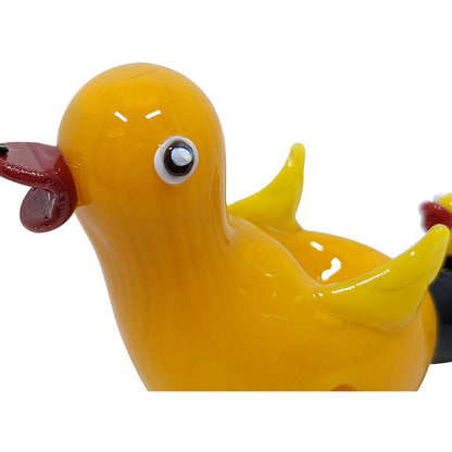 5" What The Duck Spoon Hand Pipe