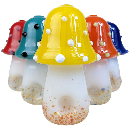 4" US Color Mushroom Hand Pipe