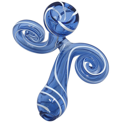 4" High Grade Butterfly Twist Spoon Hand Pipe