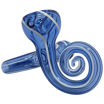 4" High Grade Butterfly Twist Spoon Hand Pipe