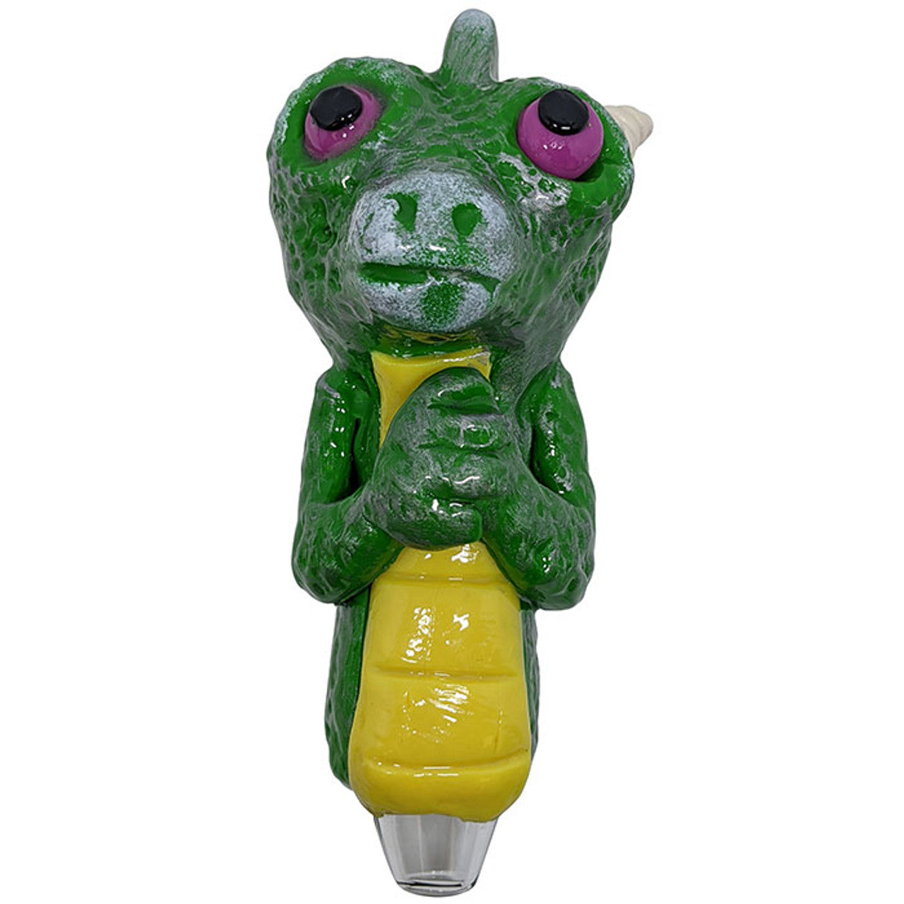 4.5" Clay Baby Dragon Hand Pipe