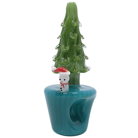 4.7" Xmas Tree Hand Pipe