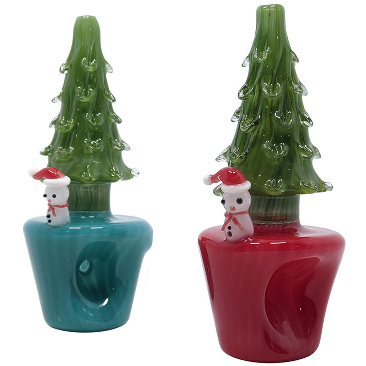 4.7" Xmas Tree Hand Pipe