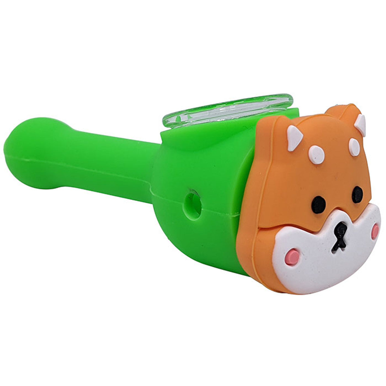 4" Silicone Doge Spoon Hand Pipe