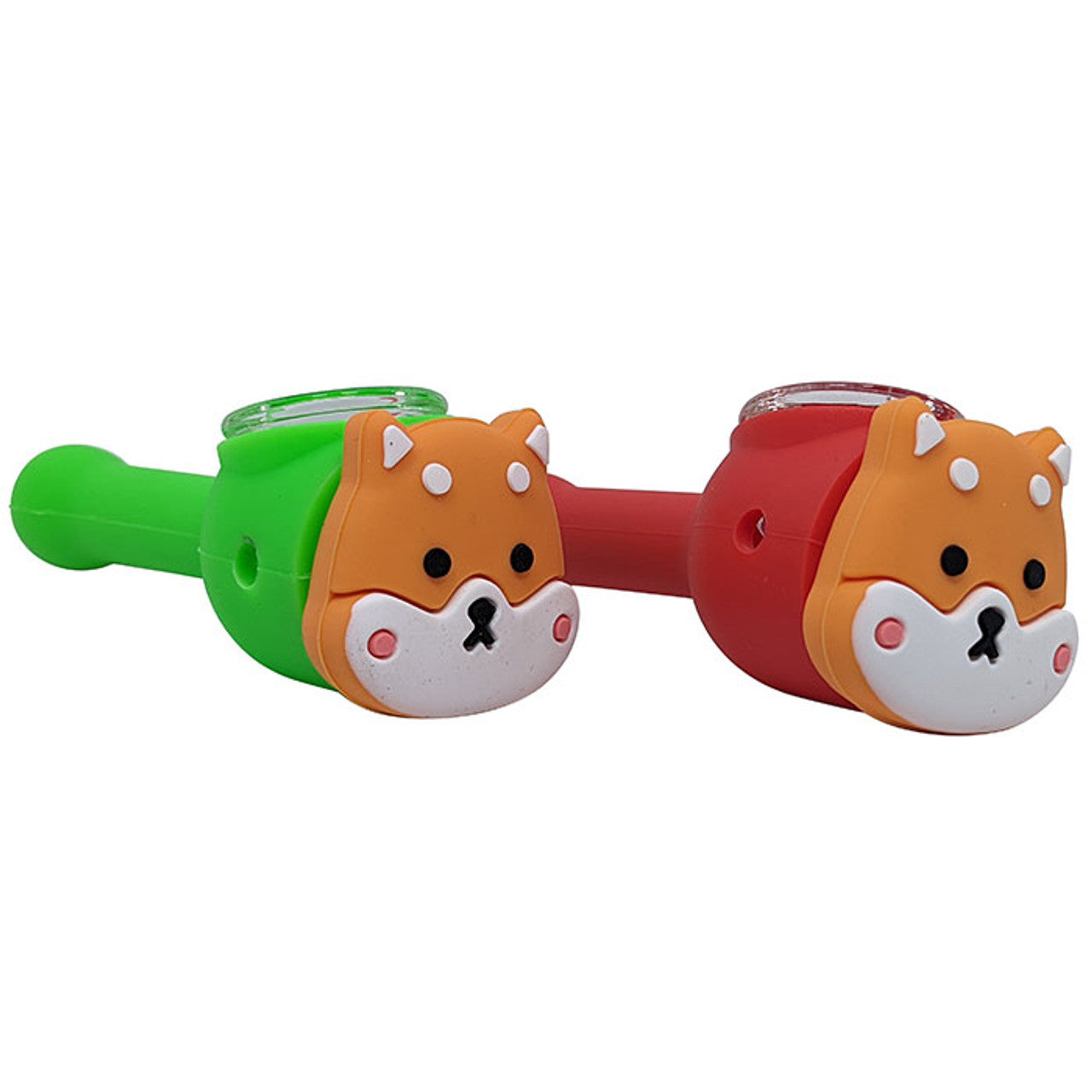 4" Silicone Doge Spoon Hand Pipe