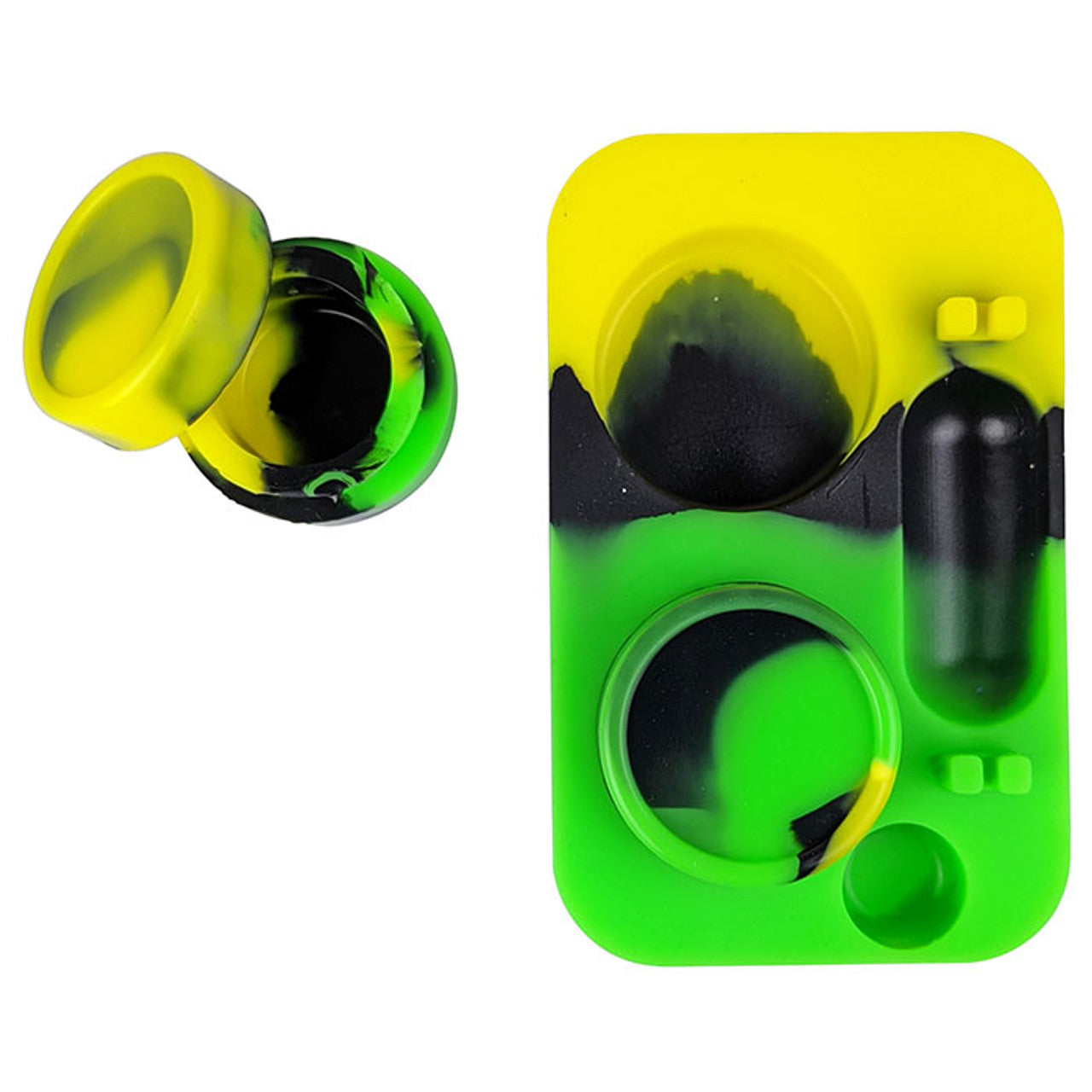 3.5" Silicone Display Set for 2x32mm Jars - Storage Jars Included