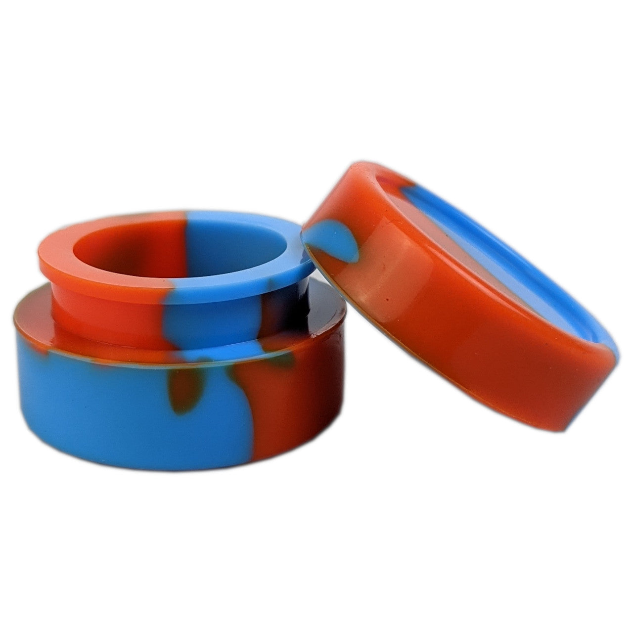 Silicone Container 32mm - Solid Jar - 5 Pack