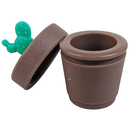 31mm Baby Cactus Silicone Container 5ml - Pack of 5