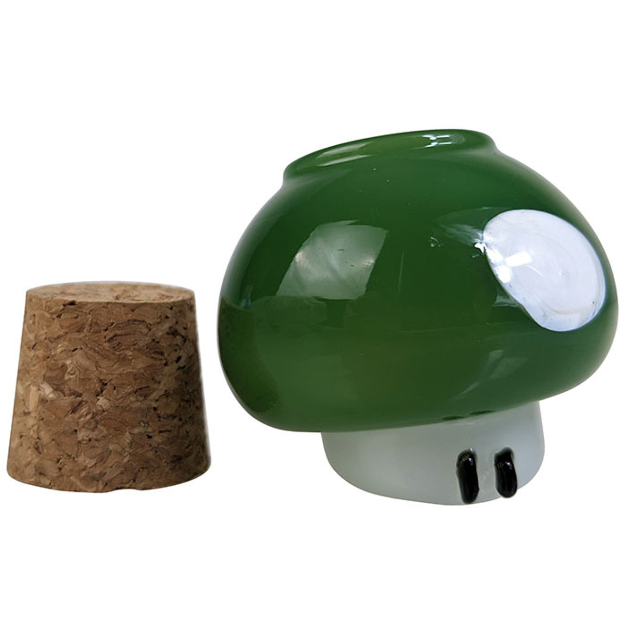 60mm Super Mushroom Cork Top Storage Jar