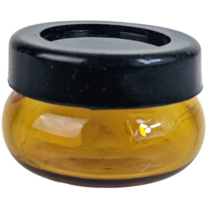 40mm 7ml Silicone Cap Glass Storage Jar