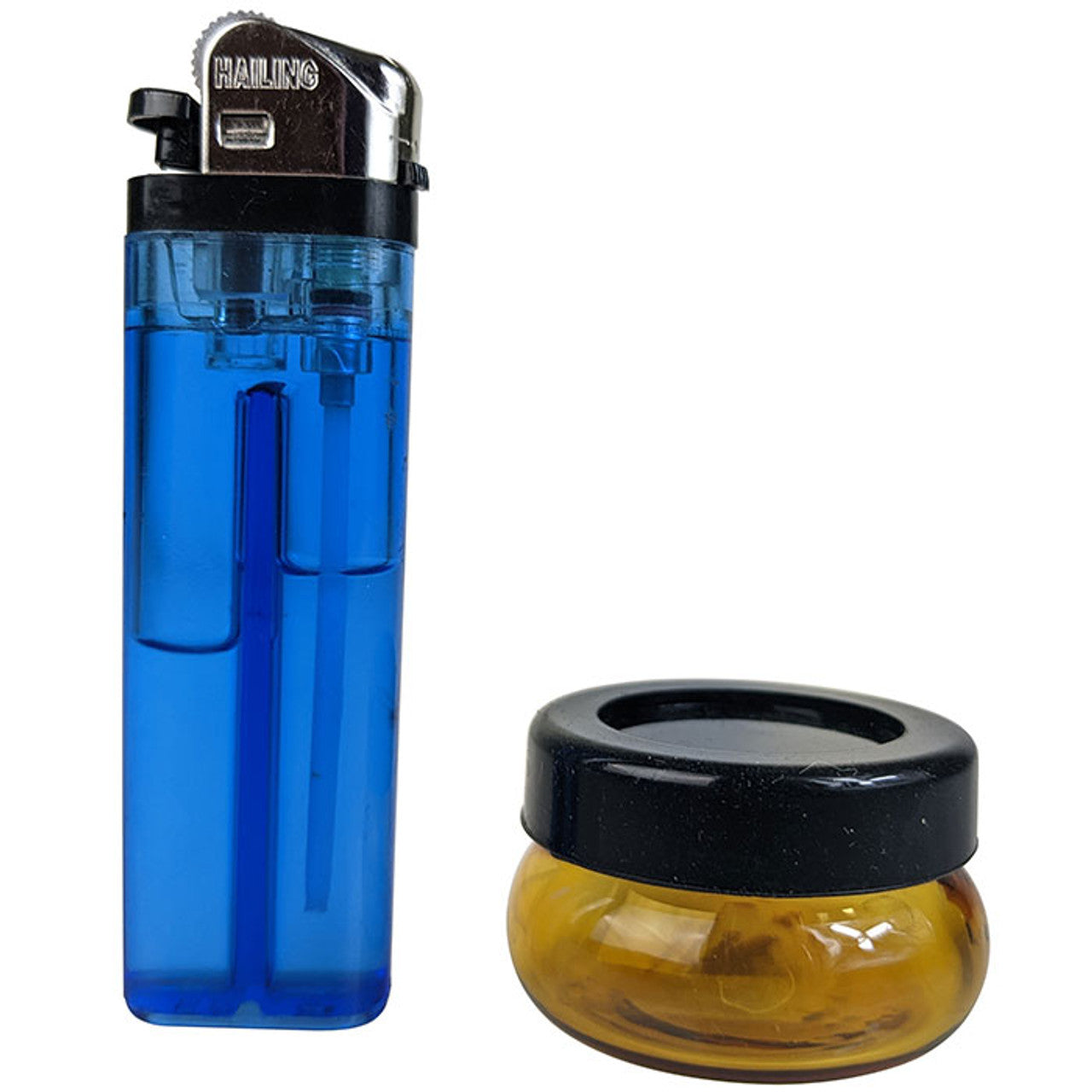 40mm 7ml Silicone Cap Glass Storage Jar