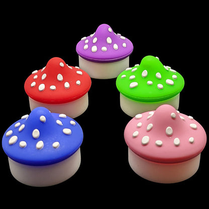 Silicone Mushroom Storage 5ml - 5 Pack