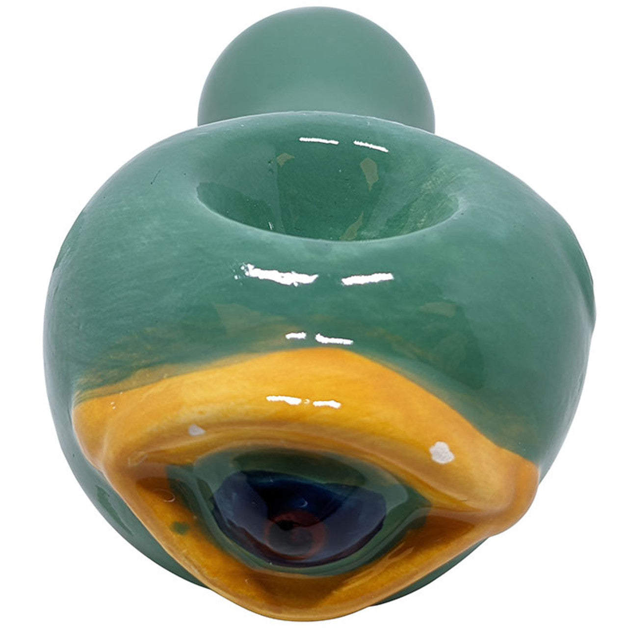 5" Ceramic Eye Spoon Hand Pipe