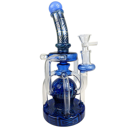 10" High Grade Design Recycler Water Pipe - with 14M Bowl