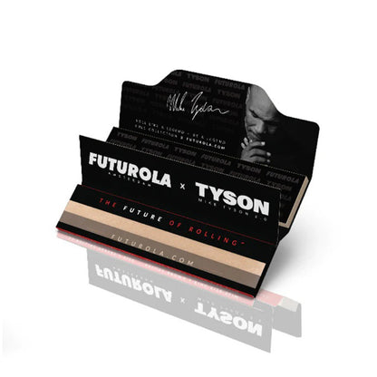 Tyson 2.0 x Futurola - King Size Rolling Papers + Tips (33pc) - Box of 24