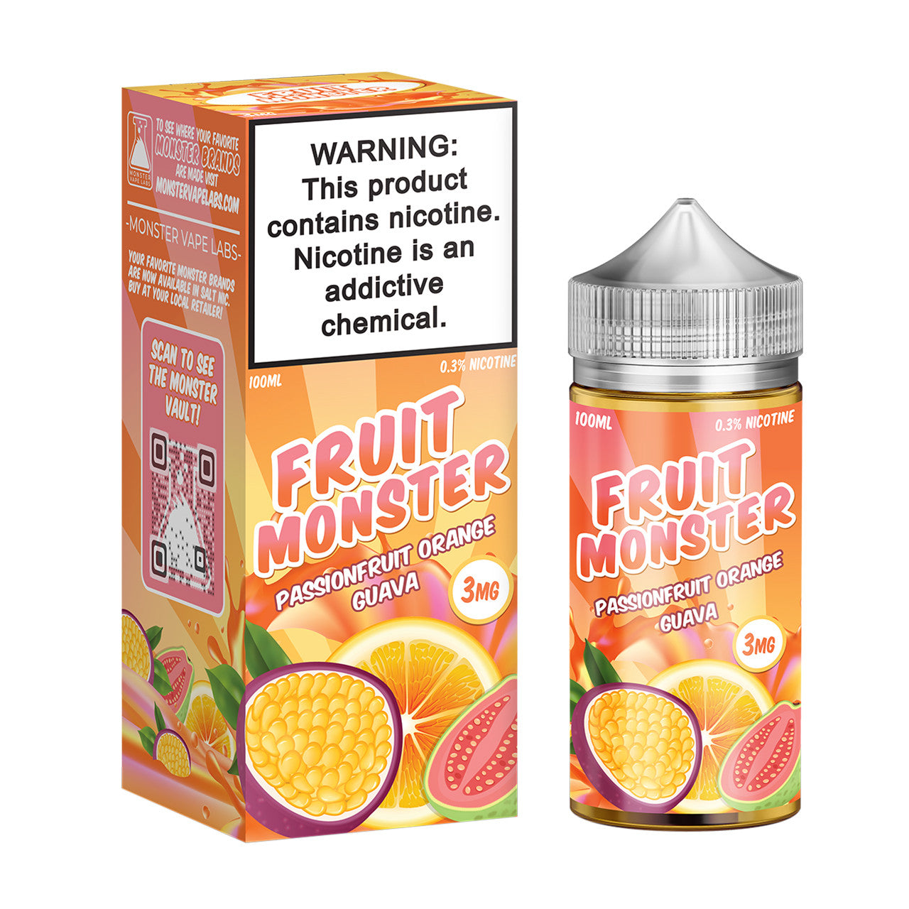 Fruit Monster Tobacco-Free Nicotine E-Liquid 100ml