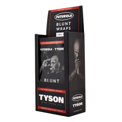 Tyson 2.0® X Futurola - Tobacco-Free Blunt Wrap (1ct) - Display of 25