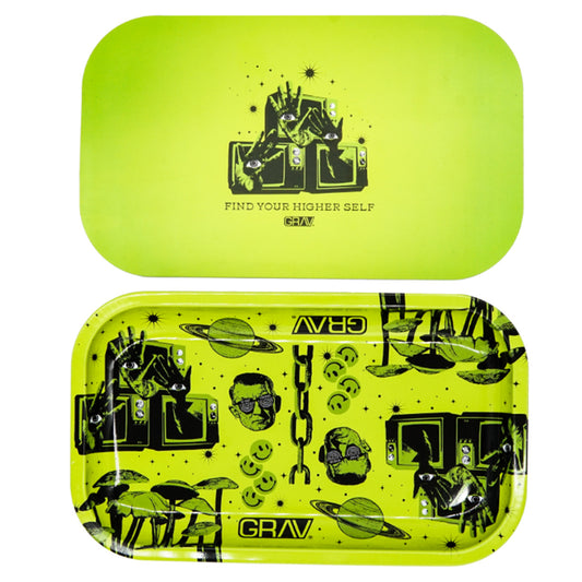 GRAV® - 2023 Metal Rolling Tray with Magnetic Lid