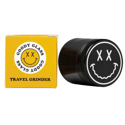 Goody Glass - 4 Part Travel 1.5" Grinder Big Face