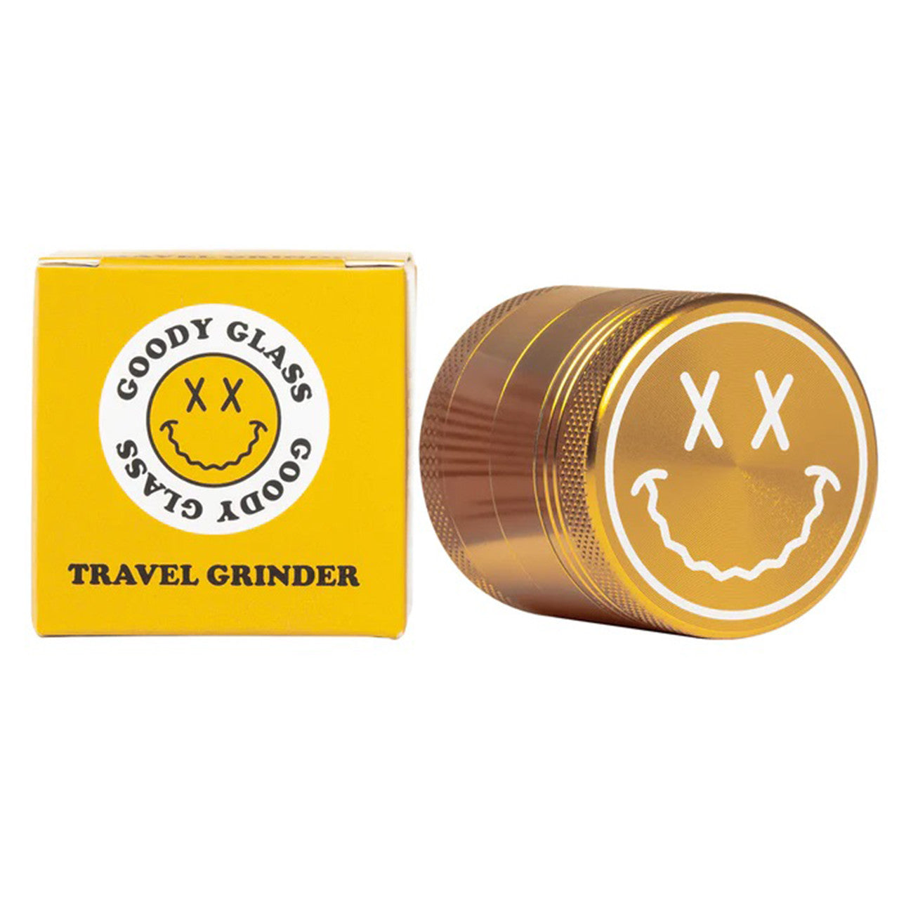 Goody Glass - 4 Part Travel 1.5" Grinder Big Face