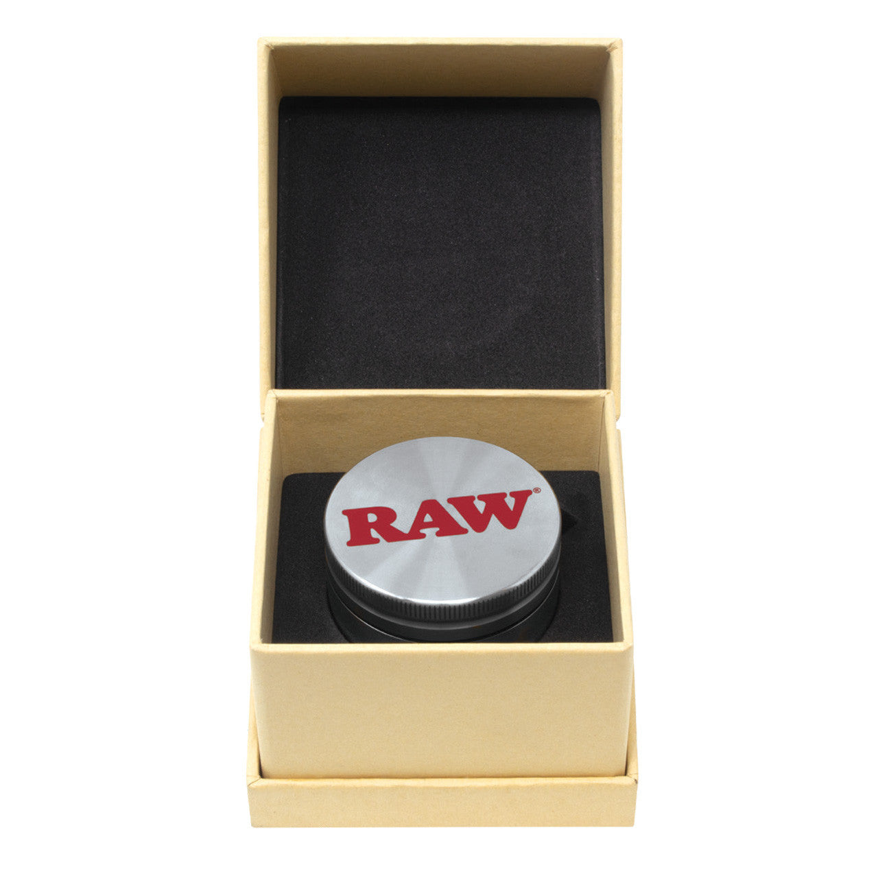 RAW® - Stainless Steel Shredder - 50mm 4-Part Grinder