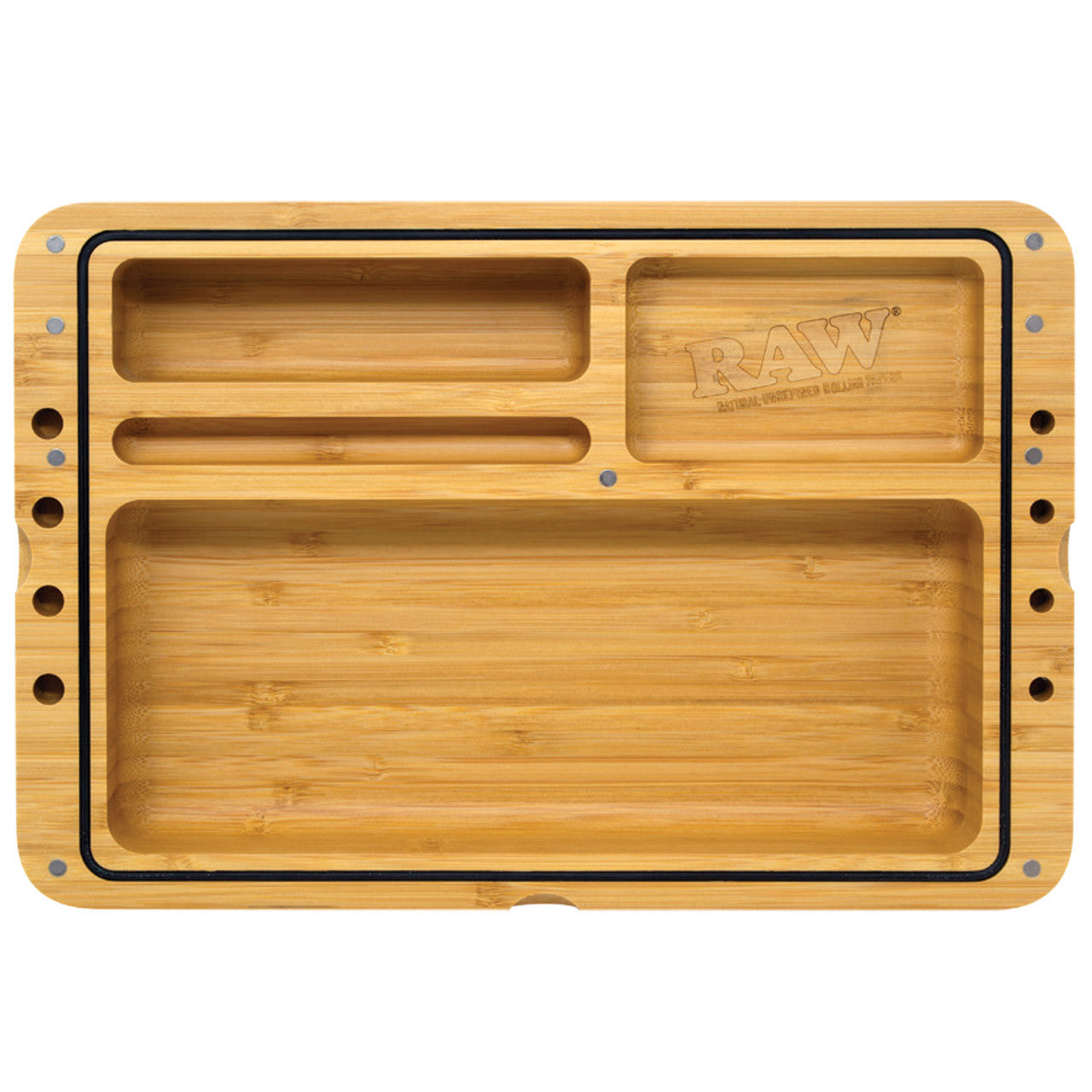 RAW® - Spirit Box Wooden Rolling Tray