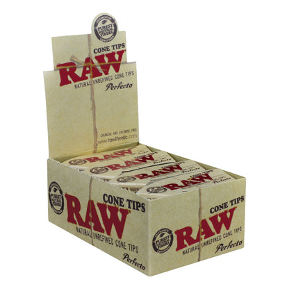 RAW® - Perfecto Cone Tips (32ct) - Display of 24