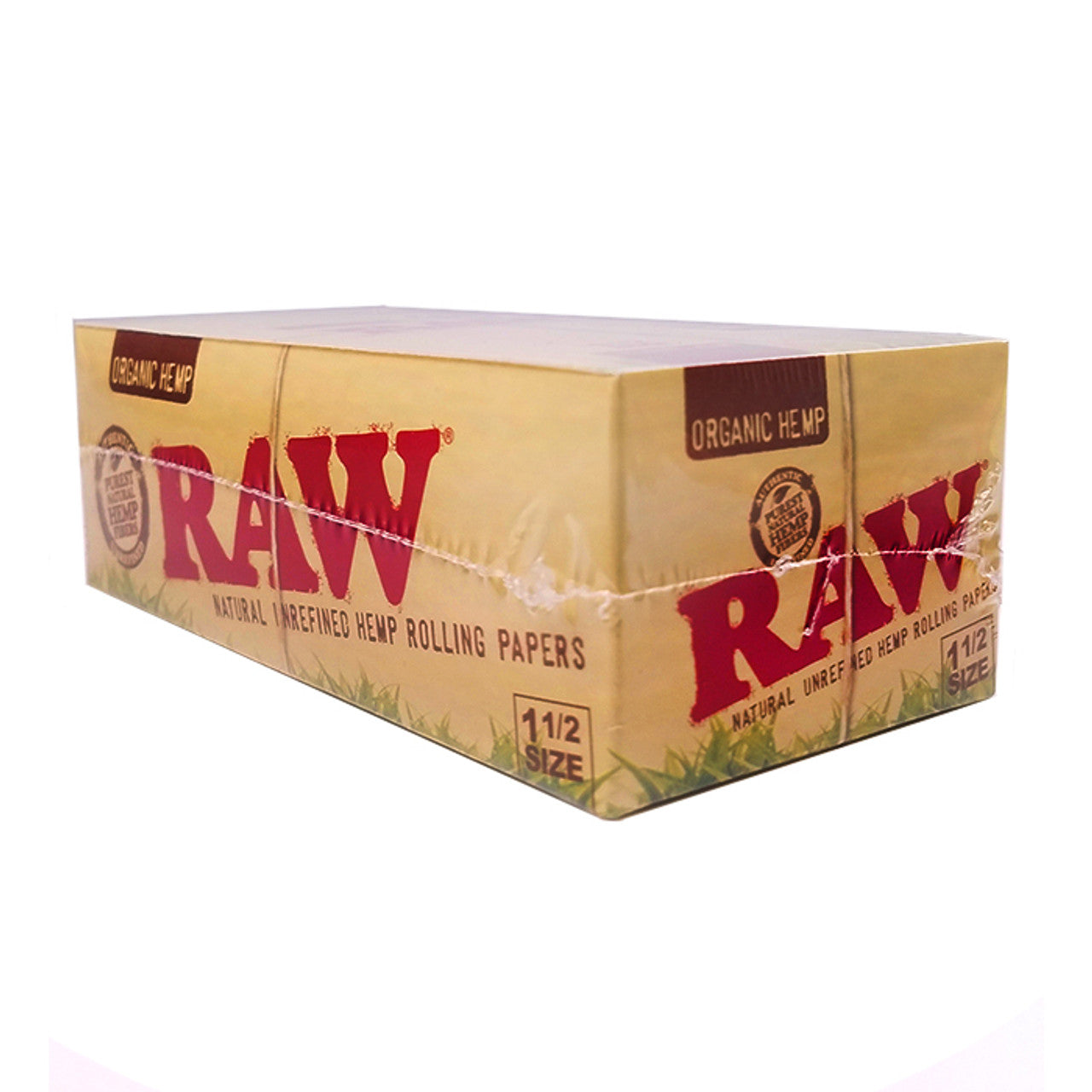 RAW® - Organic Hemp 1 1/2 Rolling Papers (33ct) - Display of 25