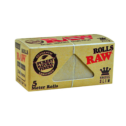 RAW® - Rolls Classic King Size Slim (5m) - Display of 24