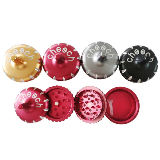 Cheech Glass - 4 Part Spinner Grinder