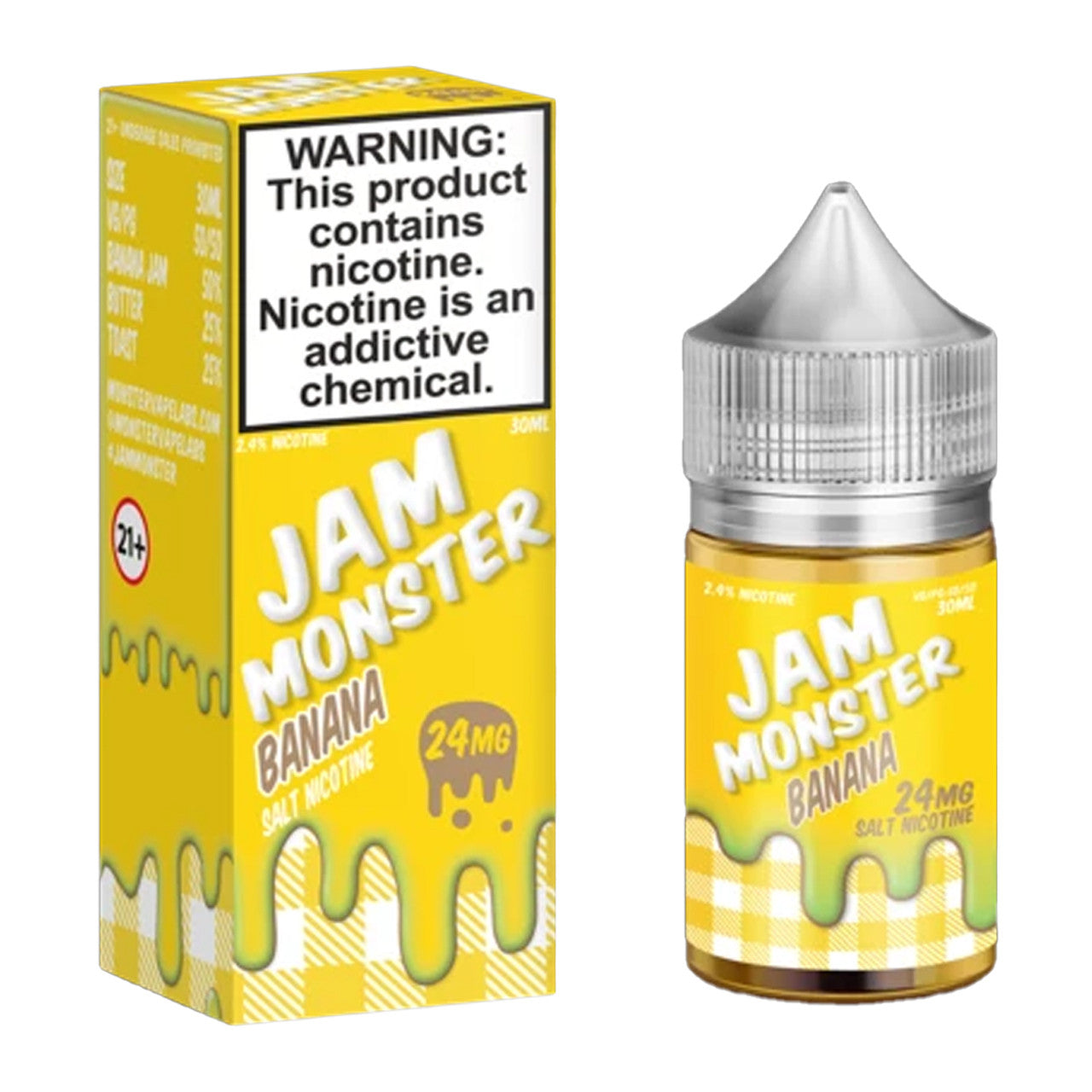 Jam Monster Tobacco-Free Nicotine Salts E-Liquid 30ml