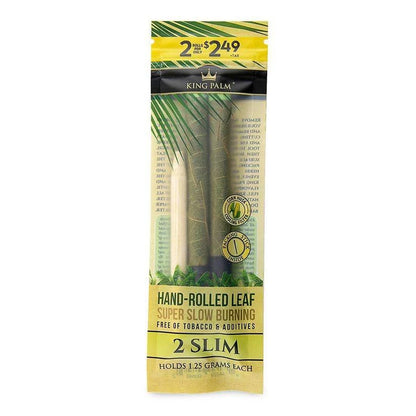 King Palm - Slim Pre-Roll Cones - Pack of 2- Display of 20