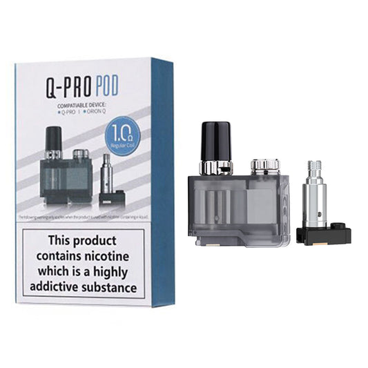 Lost Vape - Orion Q-Pro Empty Pod with 2 Coils - 1.0ohm