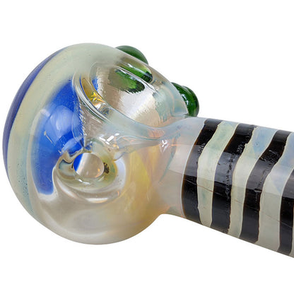 5" Stripe Work Spoon Hand Pipe - 2 Pack