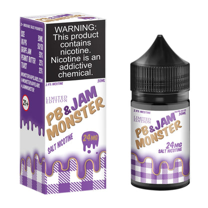 Jam Monster Tobacco-Free Nicotine Salts E-Liquid 30ml